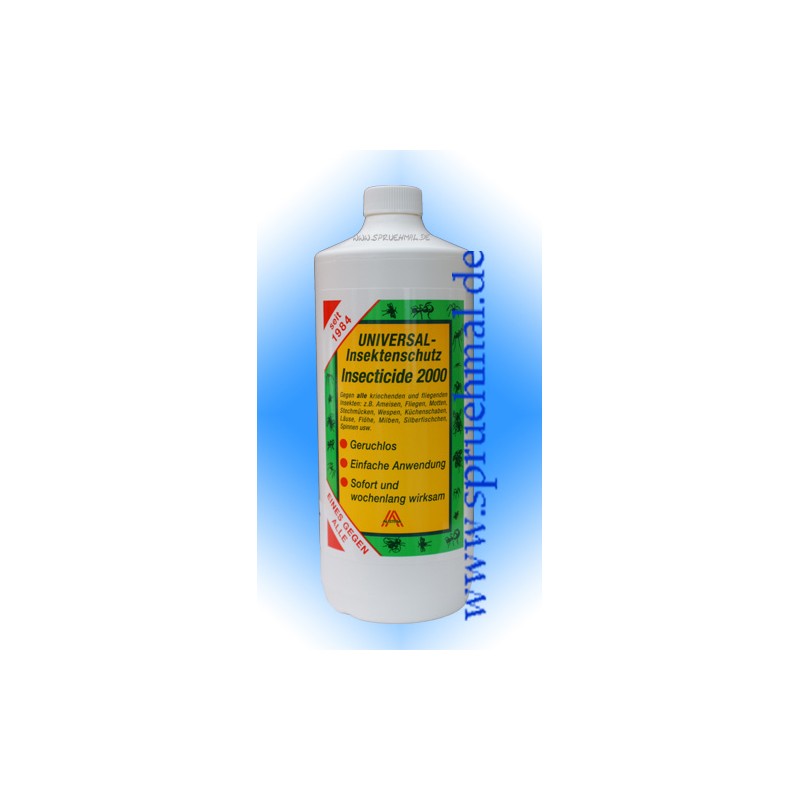 Insecticide 2000 1 Liter Pumpflasche für nur 24,48 EUR in unserem  Onlineshop kaufen und liefern lassen.